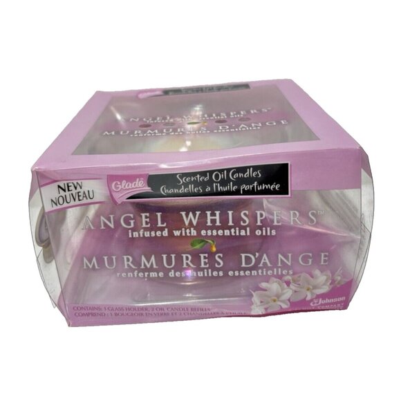 Glade Scented Oil Candle Angel Whispers Infused With Essential Oils-Discontinued - Picture 1 of 7